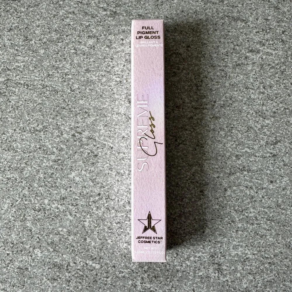 NIB Jeffree Star Please Forgive Me (brick mauve) Supreme Full Pigment Lip Gloss
